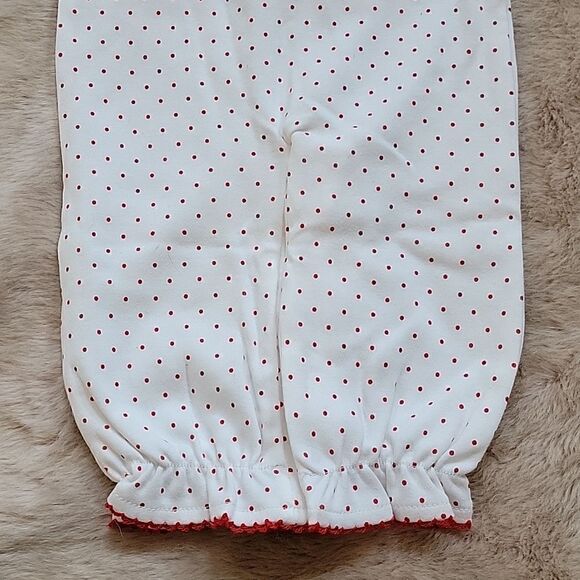 MUD PIE "MY FIRST CHRISTMAS" REINDEER CONVERTIBLE GOWN/ROMPER, SZ 0-3 MOS. - NEW - Picture 8 of 12